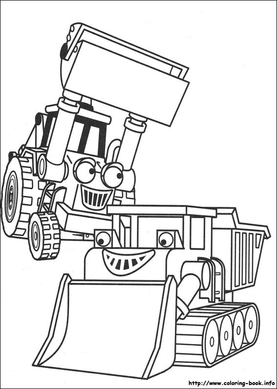 Bob the Builder coloring picture